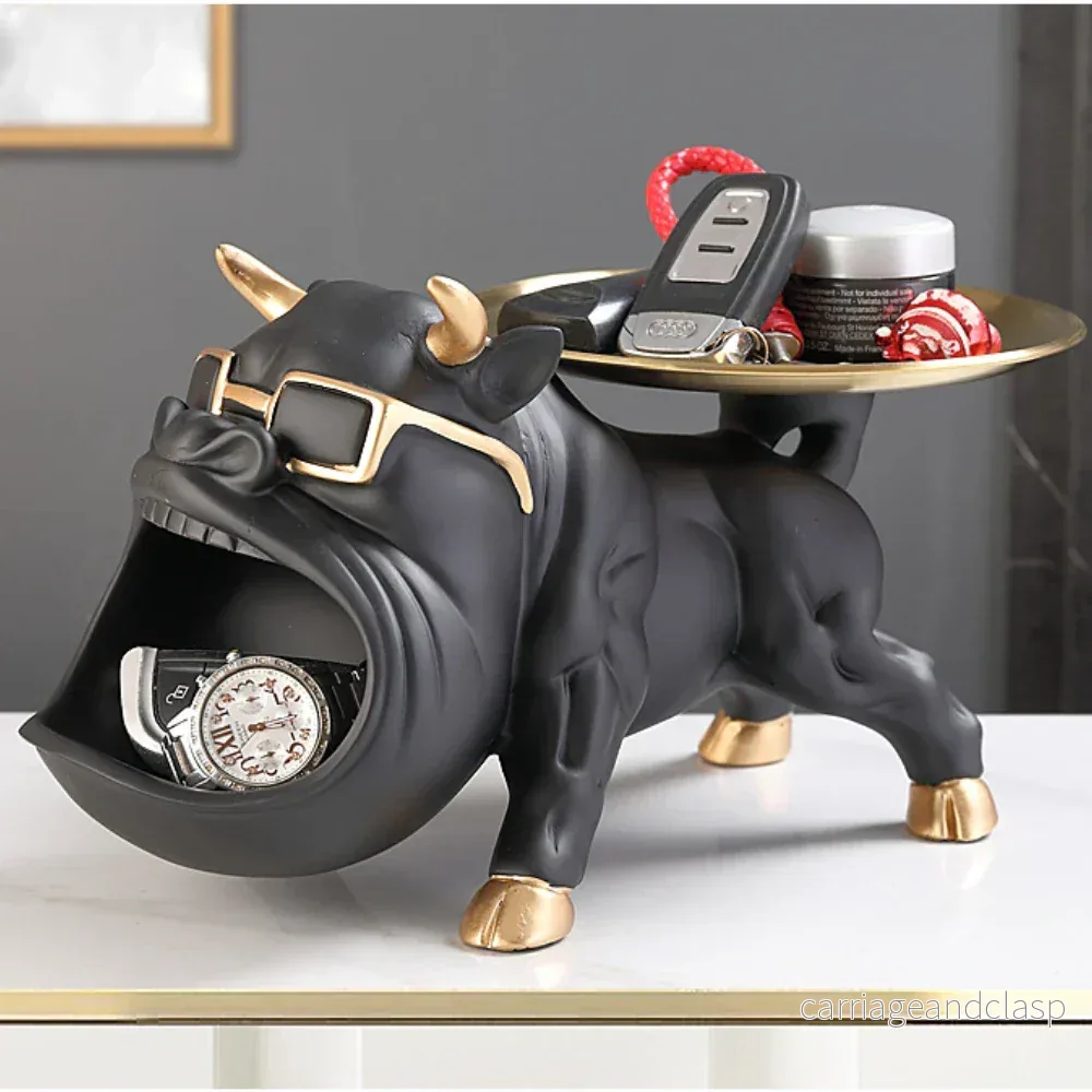 Fancy Bull Dekorativ Nyckelhållare | Veska - Bild 3
