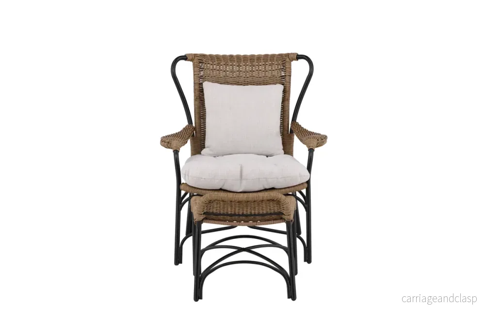 Loreto Loungefåtölj Svart - Bild 2