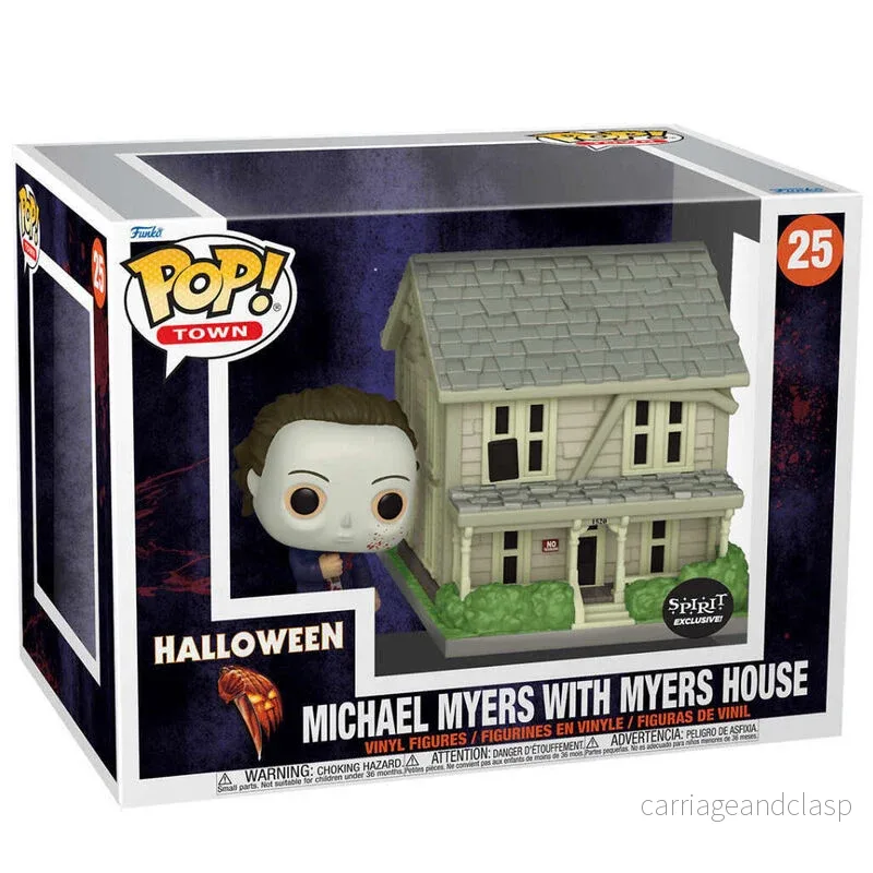 Funko POP Town! Halloween: Michael Myers with Myers House Exclusive