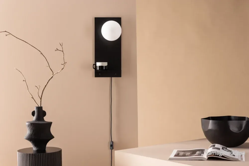 Troyes Vägglampa Svart Troyes Vägglampa Svart