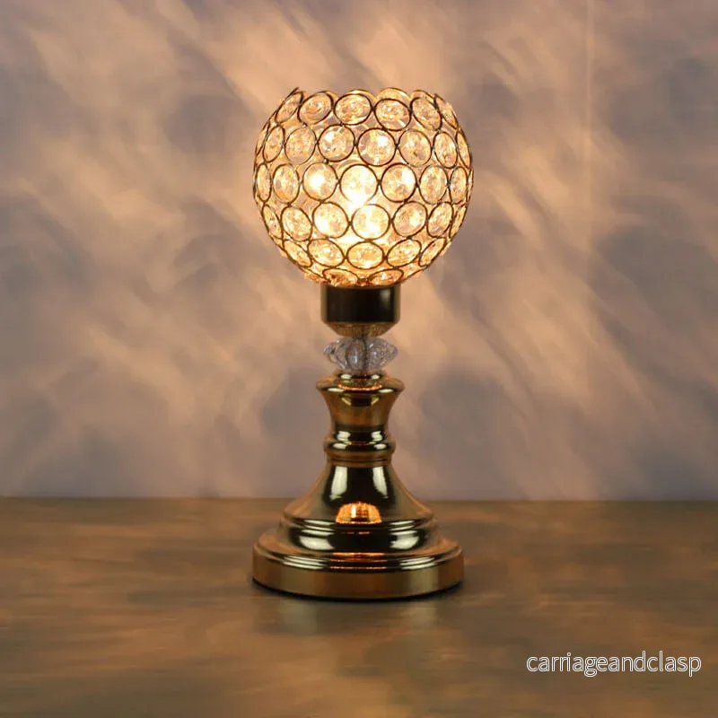 Europeisk lyx kristallboll 1-ljuskonst bordslampa | Veska Europeisk lyx kristallboll 1-ljuskonst bordslampa | Veska