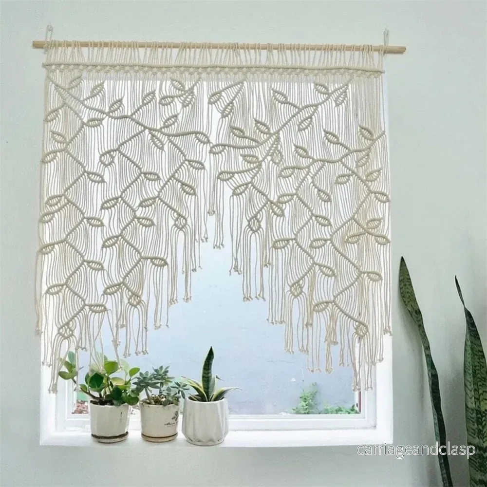 Macrame Leaf Gardin | Veska - Bild 2
