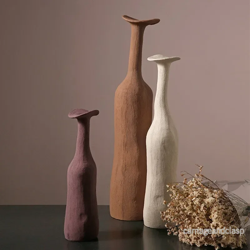 Royelux Morandi Färg Nordisk Vas tidlös elegans i keramikart | Veska - Bild 3