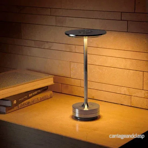Lyxig Trådlös Bordslampa | LuxeGlow | Veska - Bild 3