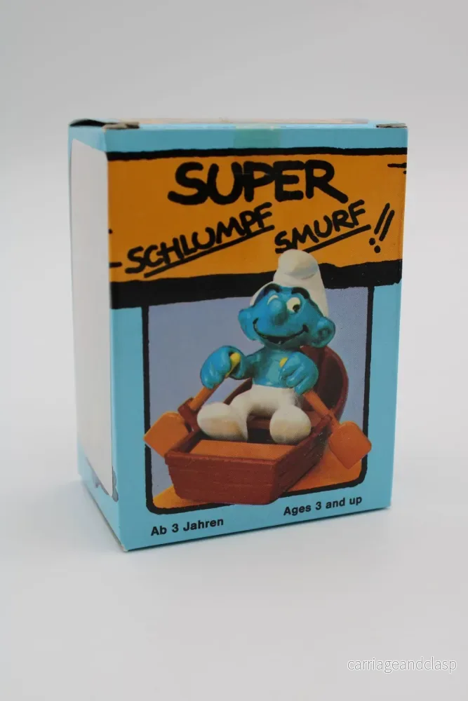 Schleich - Super Smurfs: Smurf med roddbåt - Bild 2