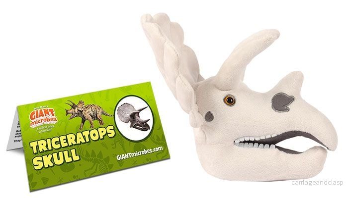 Fuzzy Fossils - Triceratops skalle