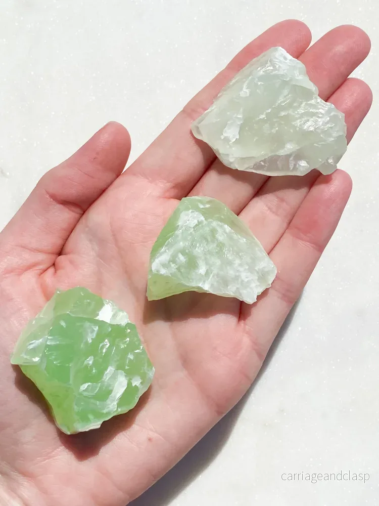 Emerald Calcit. - Bild 2