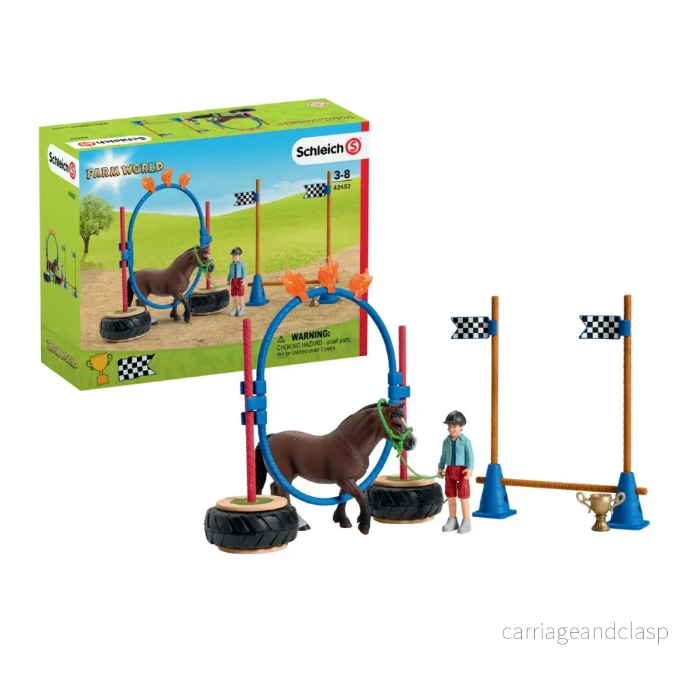 Schleich – Ponnyagilitylopp