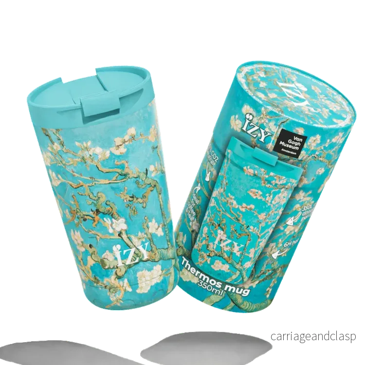 IZY termosmugg med motiv Almond Blossom – isolerad kaffemugg IZY termosmugg med motiv Almond Blossom – isolerad kaffemugg