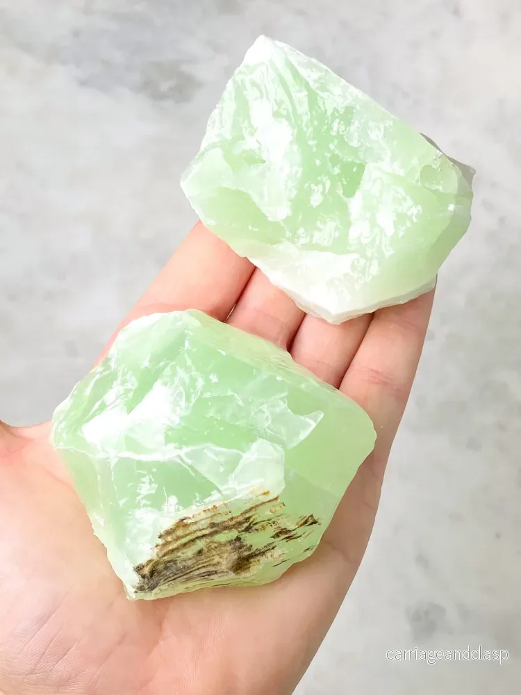 Emerald Calcit. - Bild 3