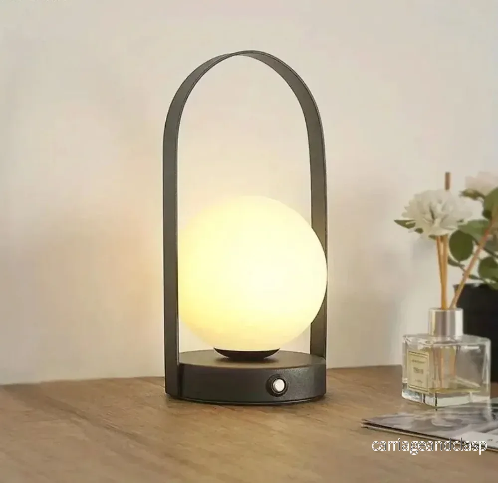 Veska | Stilig Bärbar LED Bordslampa med Touchkontroll och Uppladdningsbart Batteri - Bild 3