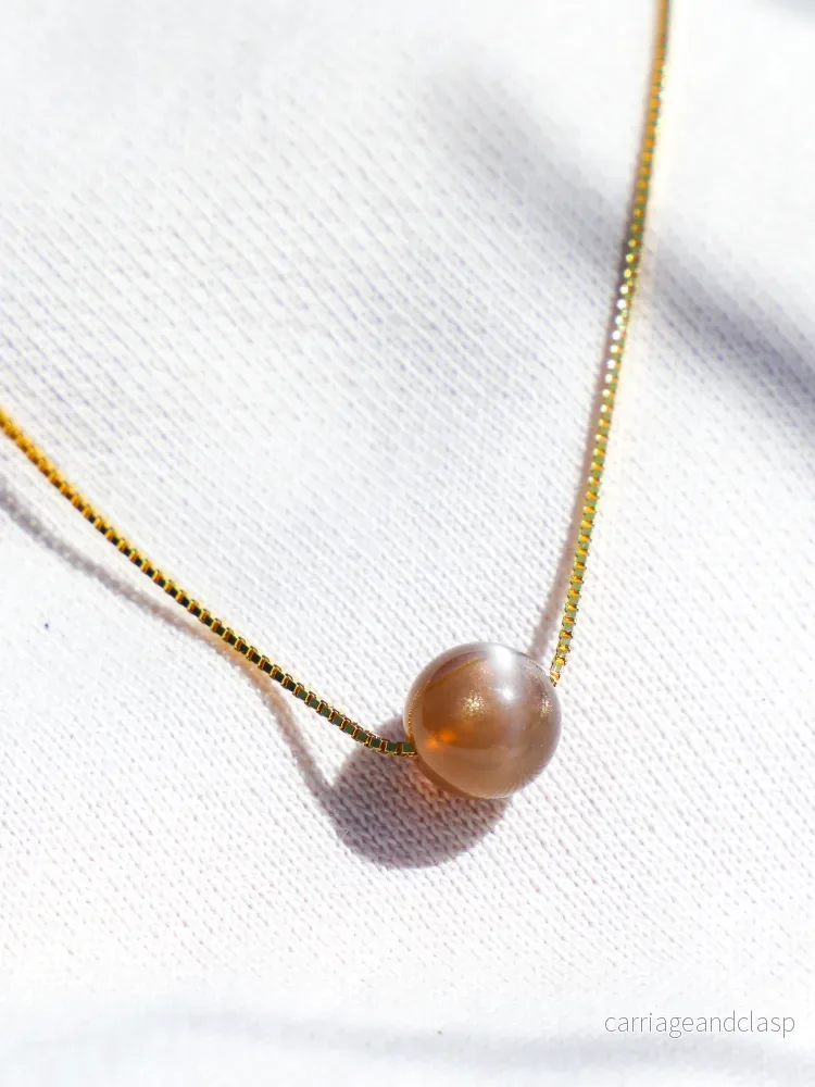 Akvamarin – Petite Heart – Guld Akvamarin – Petite Heart – Guld