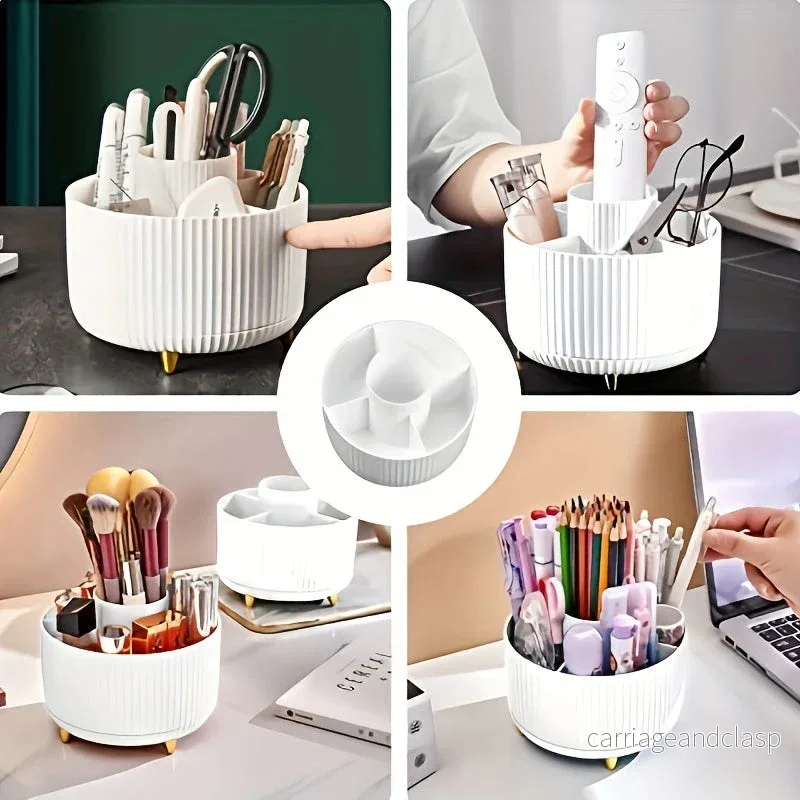 Makeup Organizer | 360° Rotating Storage Shelf for the Sink | Veska - Bild 2