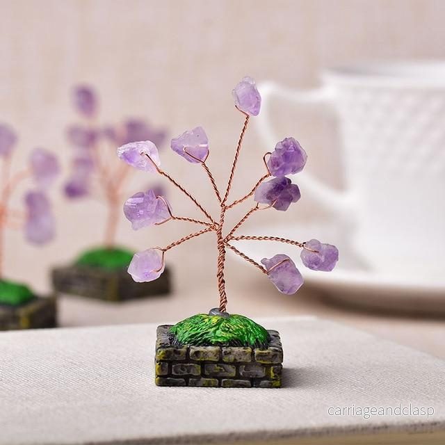 Amethyst Crystal Gem Tree | Veska