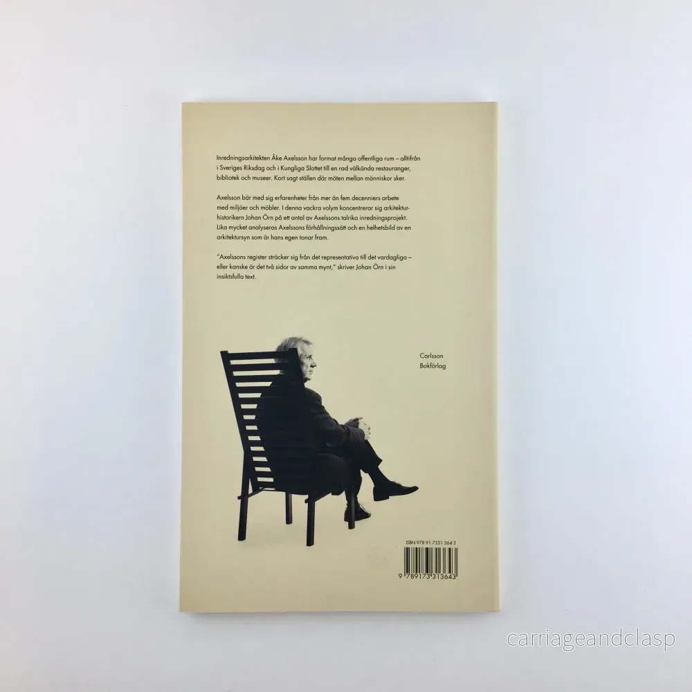 Bok av Johan Örn - "Åke Axelsson - Inredningsarkitekt" - Bild 2