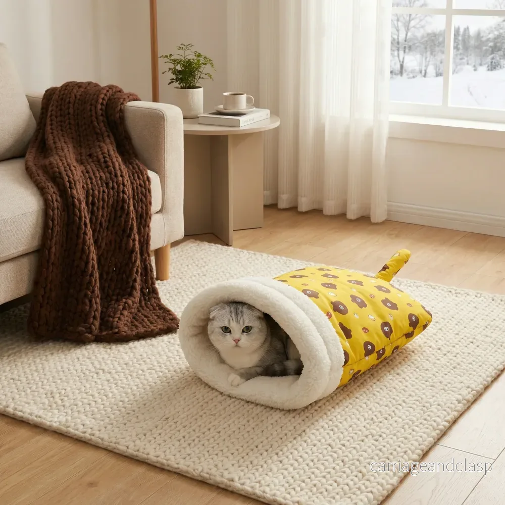 Gemytlig Katt Sovsäck Mysbädd Gemytlig Katt Sovsäck Mysbädd