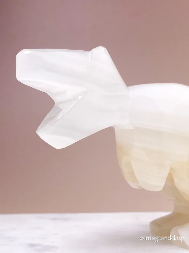 Vit onyx T-rex (nr 3) - Bild 2