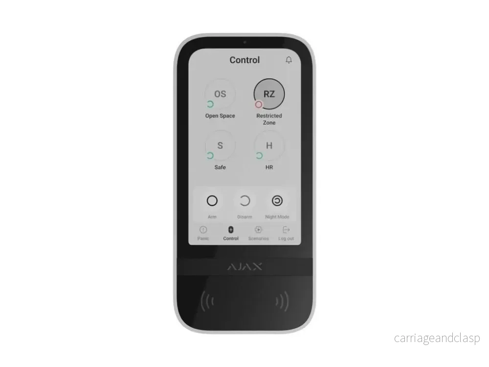Ajax Systems KeyPad TouchScreen Vit - Bild 2