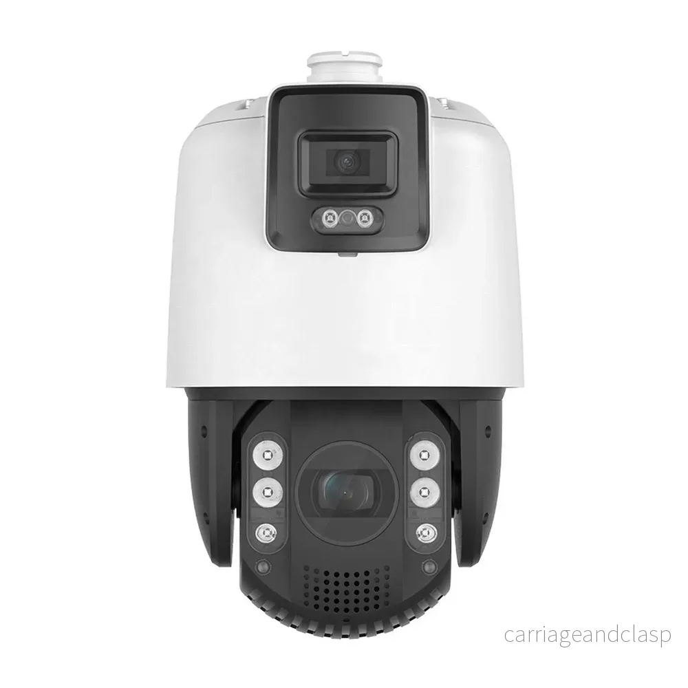 Hikvision DS-2SE7C425MW-AEB(14F1)(P3), 4MP dubbelkamera med PTZ 25X zoom och fast kamera i ett.