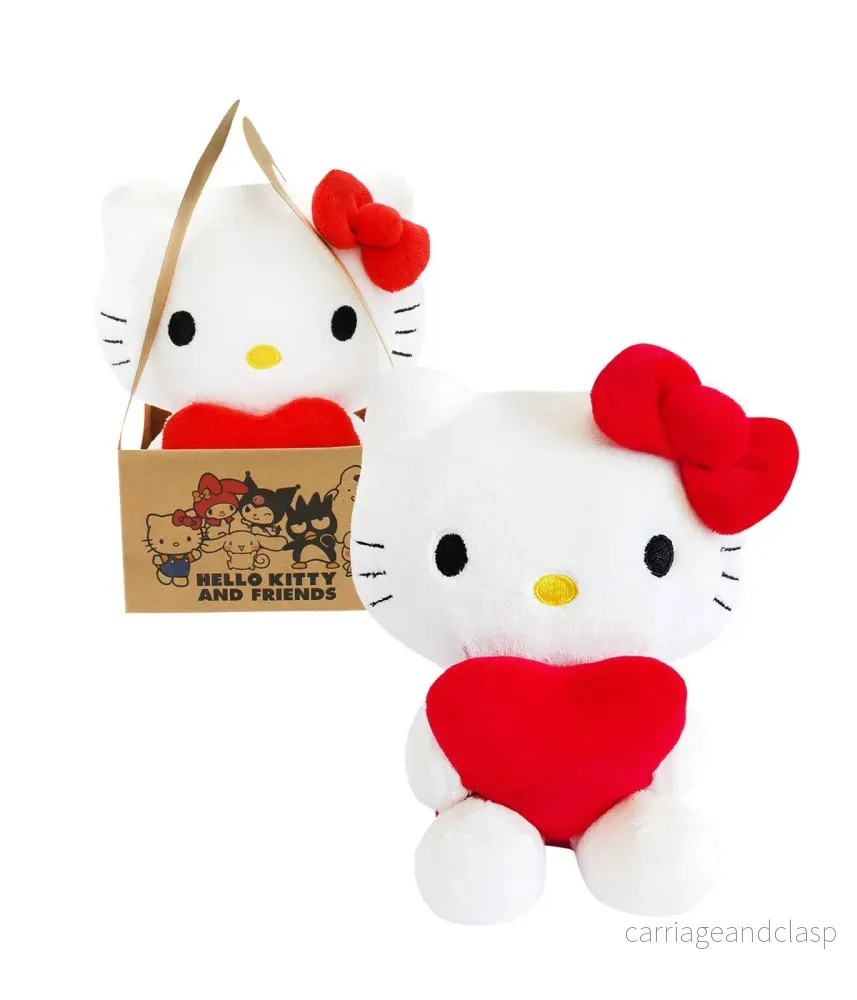 Sanrio Hello Kitty med Gulligt Hjärta Sanrio Hello Kitty med Gulligt Hjärta