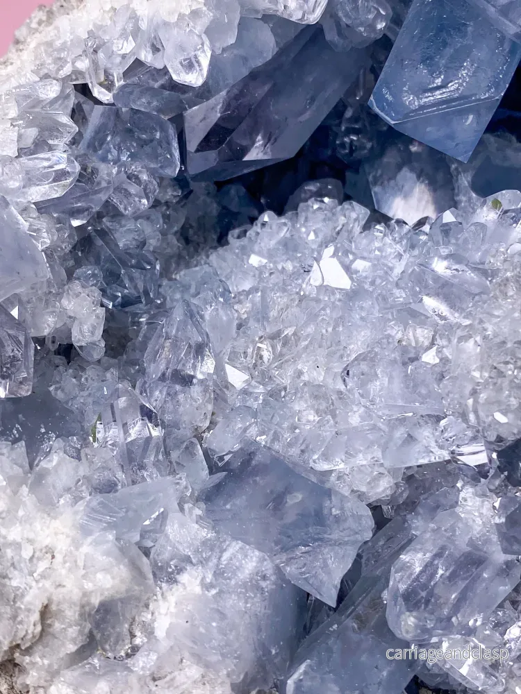 Celestit Cluster (nr 4) - Bild 3