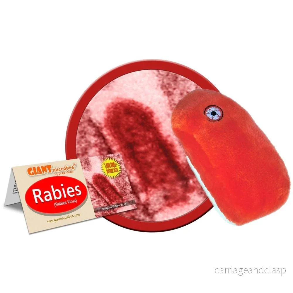 GIANTmicrobes – Rabies Plysch