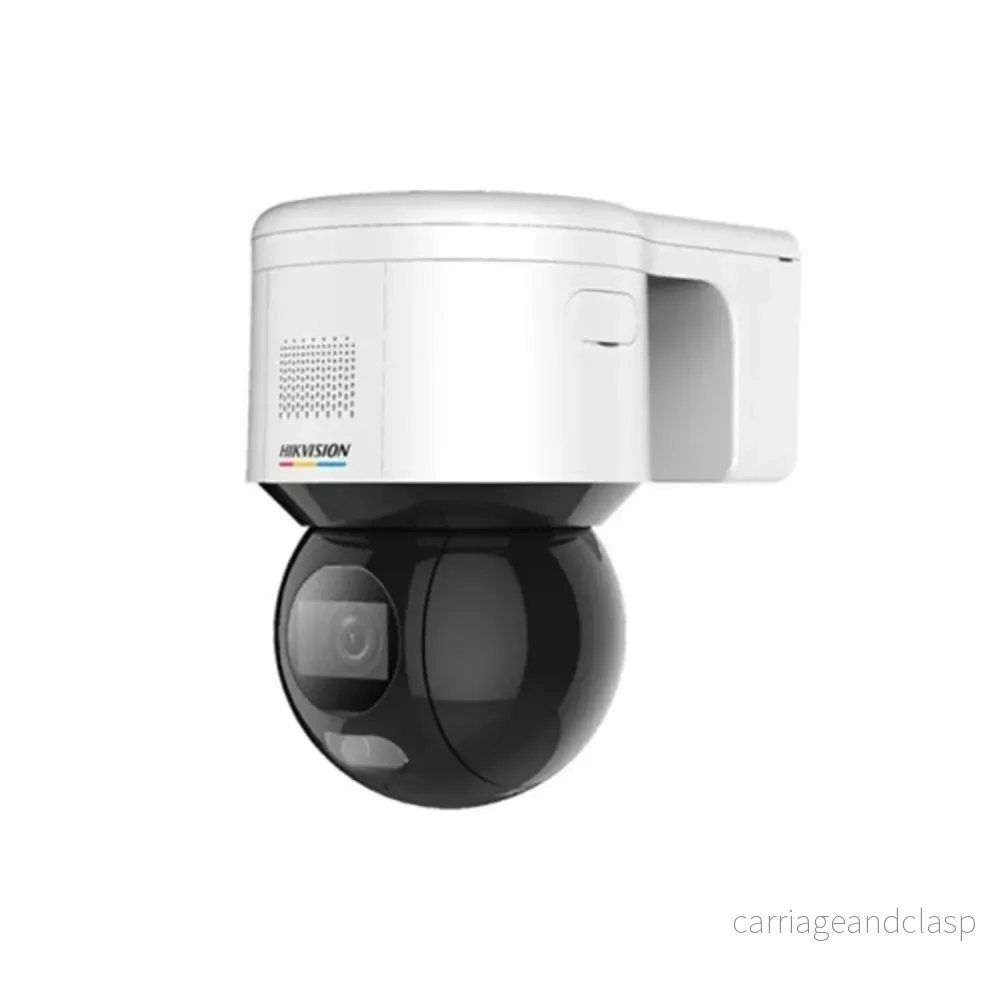 Hikvision DS-2DE3A400BW-DE | 4 MP | ColorVu | Pan Tilt-kamera | POE, Inkl. väggfäste