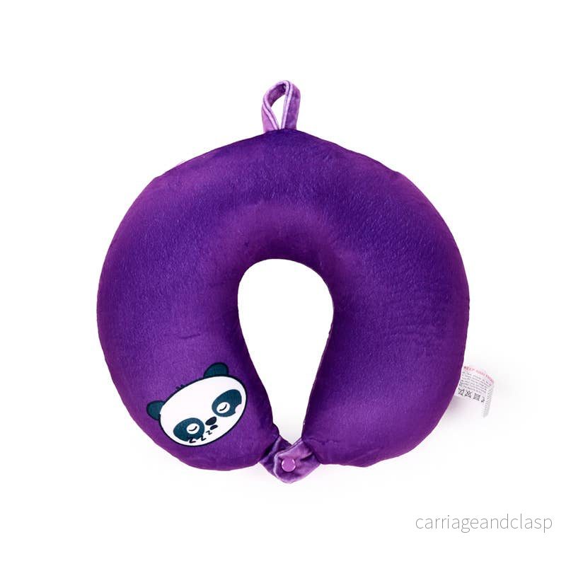 Swapseazzz Susu the Panda - 2-i-1 plyschkudde och nackstöd för resor - Bild 3